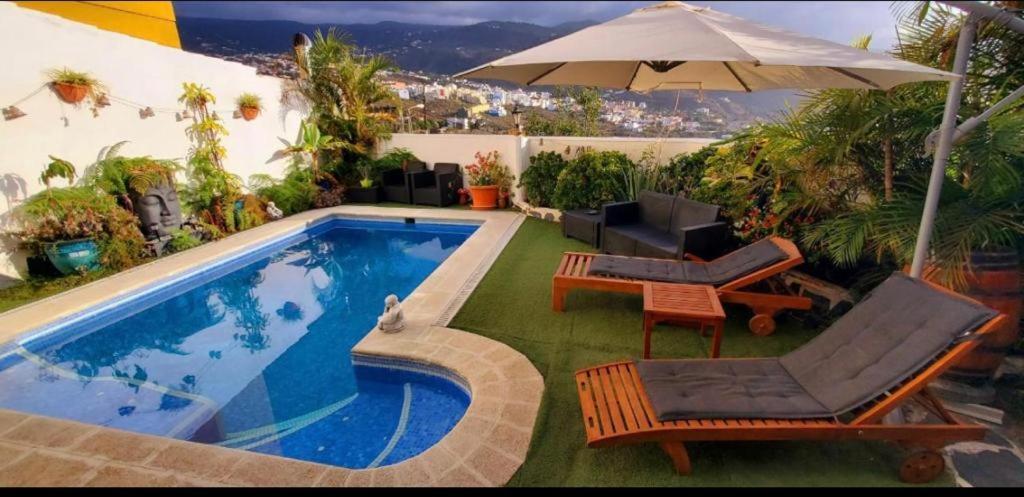 Pintadera House Caracola Daire Icod De Los Vinos Dış mekan fotoğraf